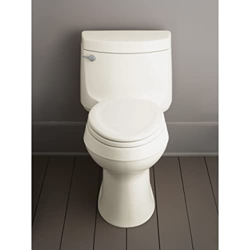 KOHLER Stonewood Elongated Toilet Seat with Quiet-Close Lid