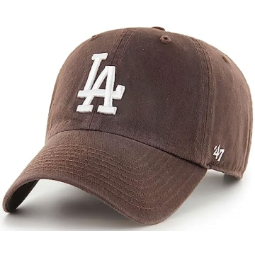 Stylish 47 Dodgers Brown Adjustable Hat for All Fans