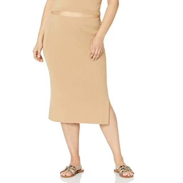 Stylish Curds & Whey Vera Midi Sweater Skirt for Women