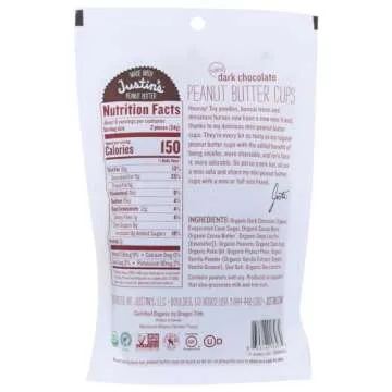 Organic Dark Chocolate Peanut Butter Cups - 4.7 oz
