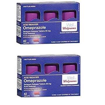 Walgreens Omeprazole 20Mg Tablets 84 Count (2 Packs of 42 Each)