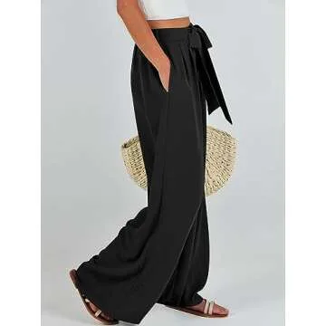 Stylish Caracilia Women Wide Leg Casual Trousers