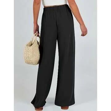 Stylish Caracilia Women Wide Leg Casual Trousers