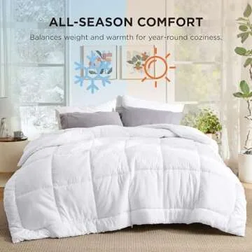 Bedsure Comforters Queen Size - Cozy Duvet Insert Essentials