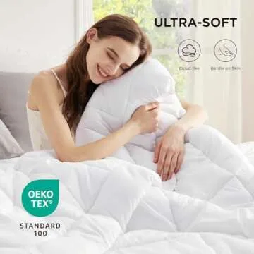 Bedsure Comforters Queen Size - Cozy Duvet Insert Essentials