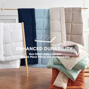 Bedsure Comforters Queen Size - Cozy Duvet Insert Essentials