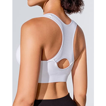 FITTIN 4-Pack High Impact Racerback Sports Bras