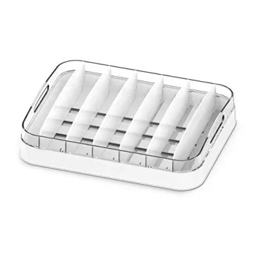 EVERIE Food Container Lid Organizer for Tupperware Lids