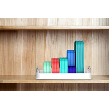 EVERIE Food Container Lid Organizer for Tupperware Lids