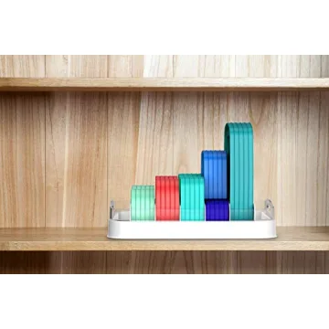 EVERIE Food Container Lid Organizer for Tupperware Lids