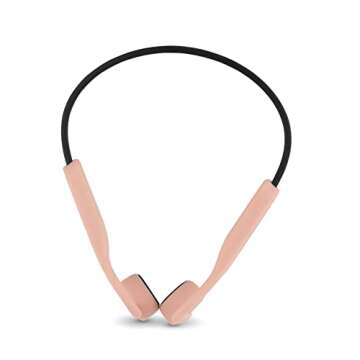 Aiwa Bone Conducting Wireless Headphones - Open-Ear Wireless Bluetooth 5.0 Sports Headphones, 6 Hour...