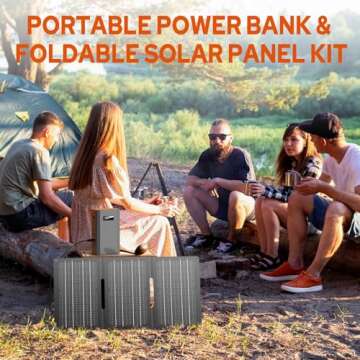 Portable Power Bank with AC Outlet 65W 110V External Battery Pack, 24000mAh Portable Laptop Charger ...