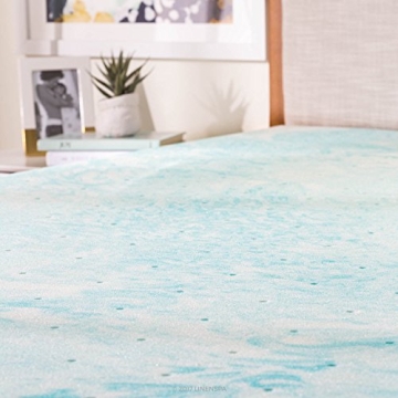 LINENSPA Gel Swirl Memory Foam Mattress Topper 3 Inch