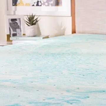 LINENSPA Gel Swirl Memory Foam Mattress Topper 3 Inch