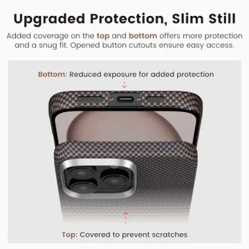 Pitaka MagSafe Case for iPhone 16 Pro Max - Lightweight