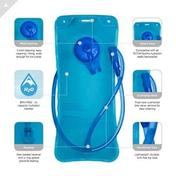 TETON Sports Oasis 18L Hydration Pack Ideal for Outdoor Use