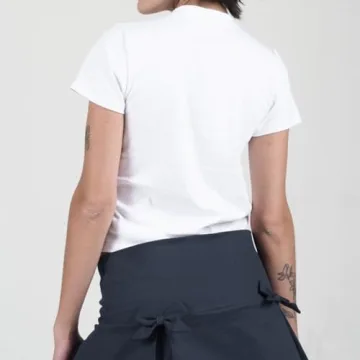 Women's Y2K White Baby Tees for Retro Casual Style