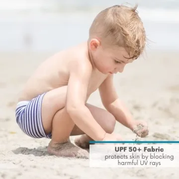 SwimZip Shorties - UPF 50+ Swim Shorts for Kids