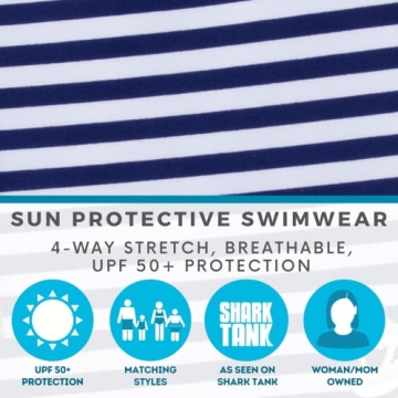 SwimZip Shorties - UPF 50+ Swim Shorts for Kids