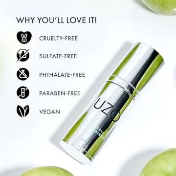 UZO Stem Cell Moisturizer - All Skin Types, Antioxidants, 30ml