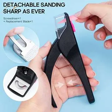 AORAEM Nail Clipper - Adjustable Nail Tip Cutter Tool