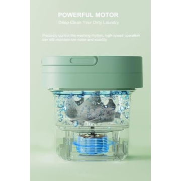 Mini 9L Portable Washing Machine for Travel & Home