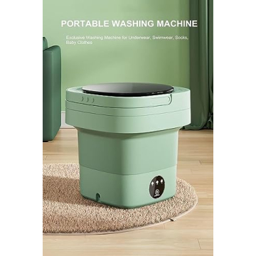 Mini 9L Portable Washing Machine for Travel & Home