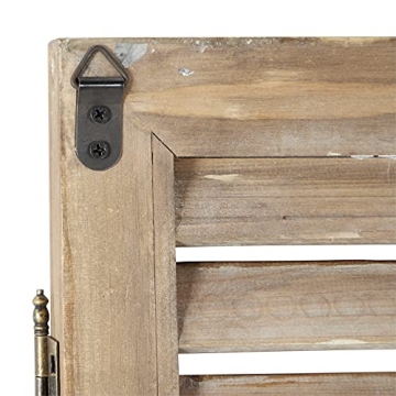 Deco 79 Metal Tree Wall Decor Set for Rustic Charm