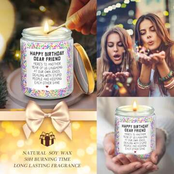 LOTICONA Happy Birthday Gifts for Women, Best Friends, BFF Friendship Gifts for Women Funny Gifts fo...