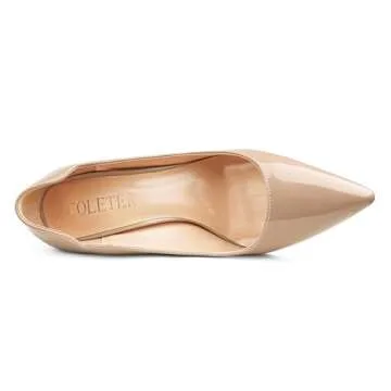 Chic COLETER Middle Heels - 10cm Comfortable Stiletto Pumps