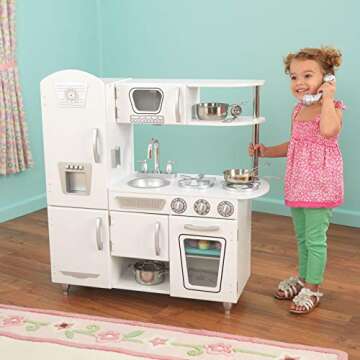 KidKraft White Vintage Play Kitchen