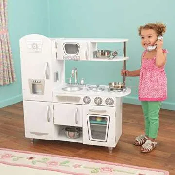 KidKraft White Vintage Play Kitchen