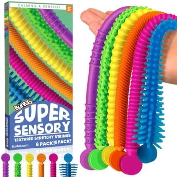 BUNMO Super Sensory Stretchy Strings Fun Fidget Toys