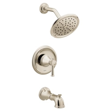 Moen T2313NL Belfield Posi-Temp Tub/Shower Trim Kit, Valve Required, Polished Nickel