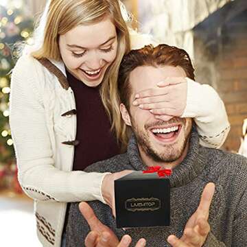 LIVEHITOP Cocktail Shaker Set, Stainless Steel Bartending Kit with 25 oz Martini Shaker, Jigger, Strainer, Mixing Spoon, Muddler, Recipe, Professional Bar Tools Gifts for Him Her