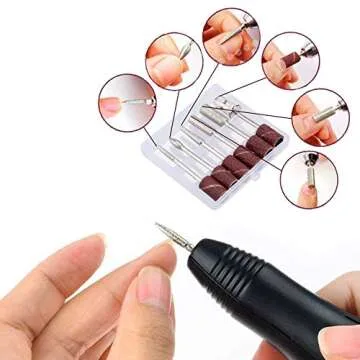Cadrim Electric Nail Drill for Manicure and Nail Art