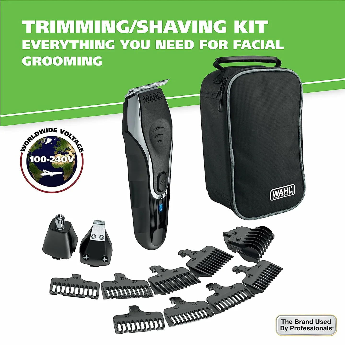 Wahl Aqua Blade Deluxe Trimmer - Wet/Dry Grooming Tool