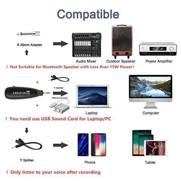 KIMAFUN Wireless Microphone: Ultimate 2.4G Audio Solution