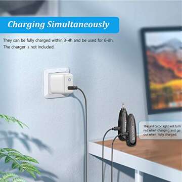 KIMAFUN Wireless Microphone: Ultimate 2.4G Audio Solution