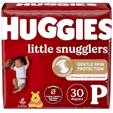 Huggies Little Snugglers Newborn Diapers, 30 Count Pack
