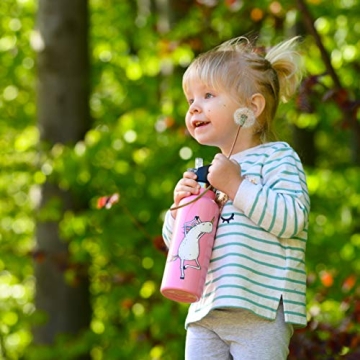 Kids Water Bottle Insulated Leak-Proof 24 Hours Cold