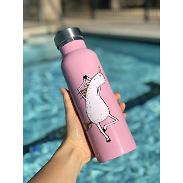 Kids Water Bottle Insulated Leak-Proof 24 Hours Cold