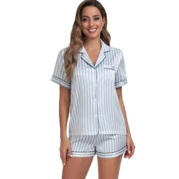 Serenedelicacy Women's Satin Pajama Set for Luxurious Comfort