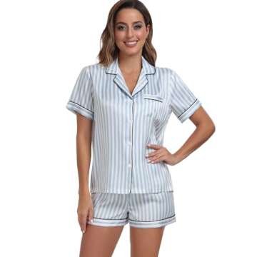 Serenedelicacy Women's Satin Pajama Set for Luxurious Comfort