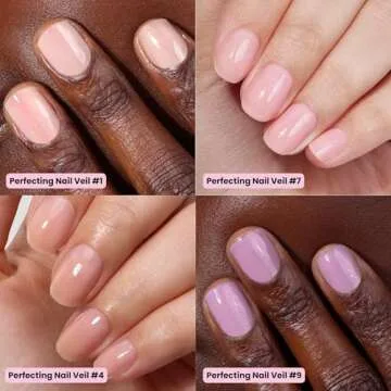 LONDONTOWN Perfecting Nail Veil Mini Set - Enhancing Nail Care Color, Nail Protectant, Nail Strength...