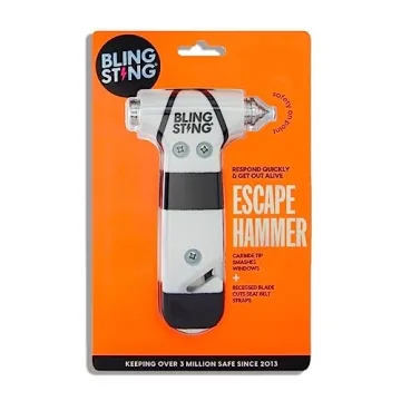 Blingsting Safety Hammer - Stylish Emergency Escape Tool