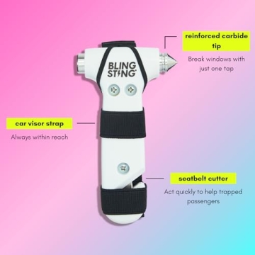 Blingsting Safety Hammer - Stylish Emergency Escape Tool
