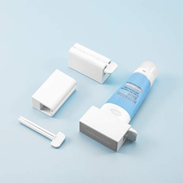CORNERIA Toothpaste Tube Squeezer with Non-Slip Silicone Pad