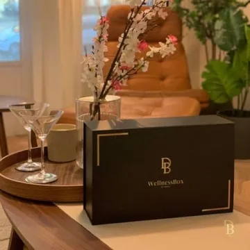 DINBER Wellness Box: 12 Self Care Spa Gifts for Women