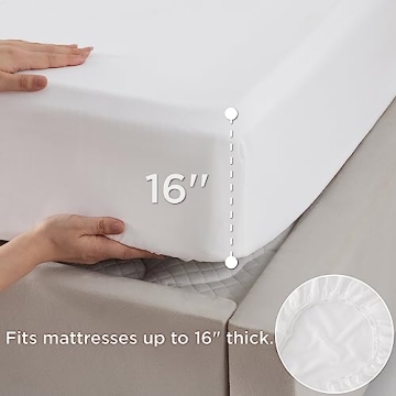 Bedsure Queen Size Cooling Bamboo Bed Sheets Offer Comfort